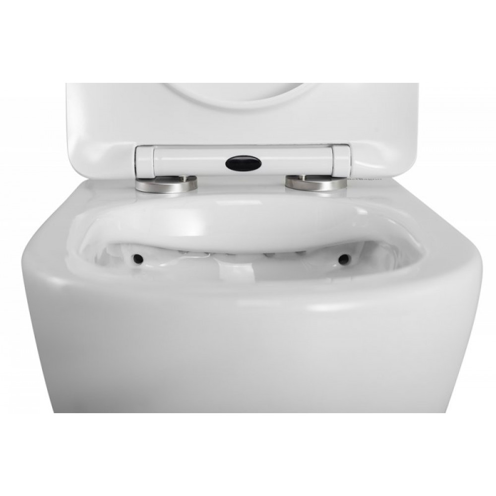 Унитаз подвесной безободковый с сиденьем BelBagno UNO 2.0