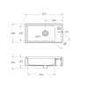Мебель для ванной комнаты BELBAGNO KRAFT MINI