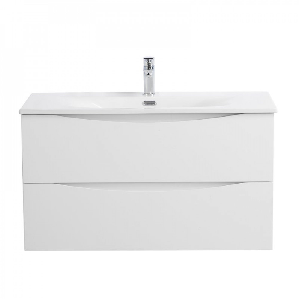 Мебель для ванной комнаты BELBAGNO MARINO-CER-N 80, 90 см.