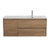 Мебель для ванной комнаты BELBAGNO KRAFT-1000, 1200 с двумя выкатными ящиками и одной распашной дверцей