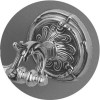 Полотенцедержатель с дозатором для жидкого мыла ART&MAX AM-2057D