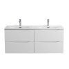 Мебель для ванной комнаты BELBAGNO MARINO-CER-N 120 см. с четырьмя ящиками