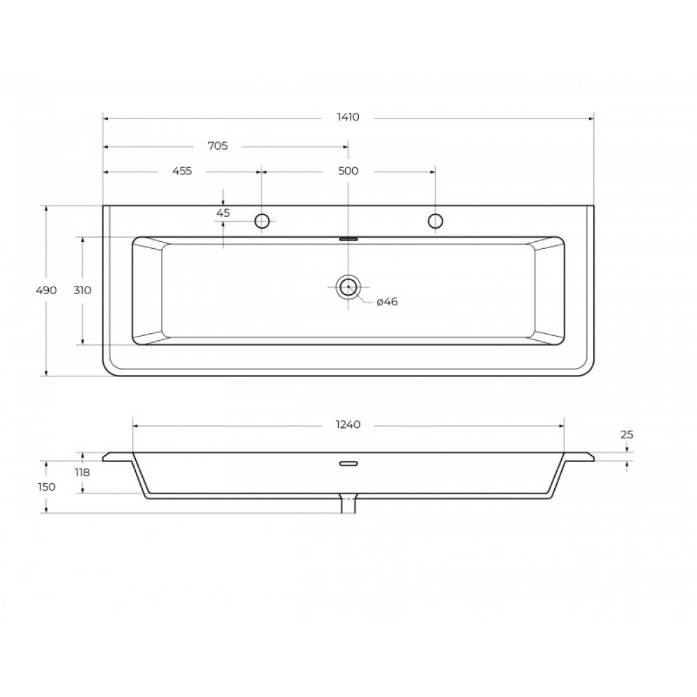 Мебель для ванной CEZARES STYLUS 140