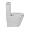 Унитаз-компакт безободковый с сиденьем и смывом TORNADO BelBagno FLAY-TOR