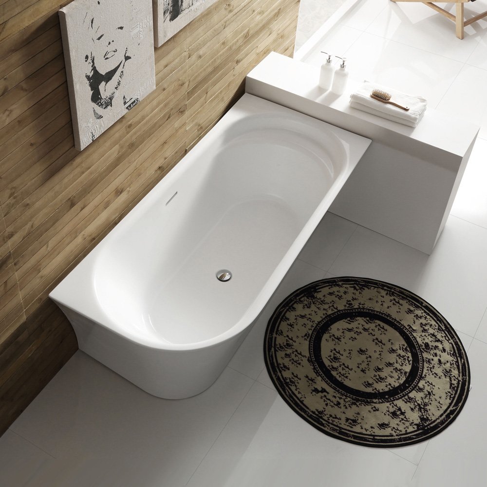 Ванна акриловая пристенная BelBagno BB410