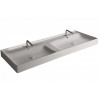 Керамическая раковина c двумя чашами TECLA TOUCH TC07011 120 см