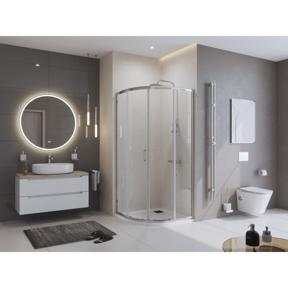 Поддон из искусственного мрамора BelBagno TRAY-MR-UNO-R