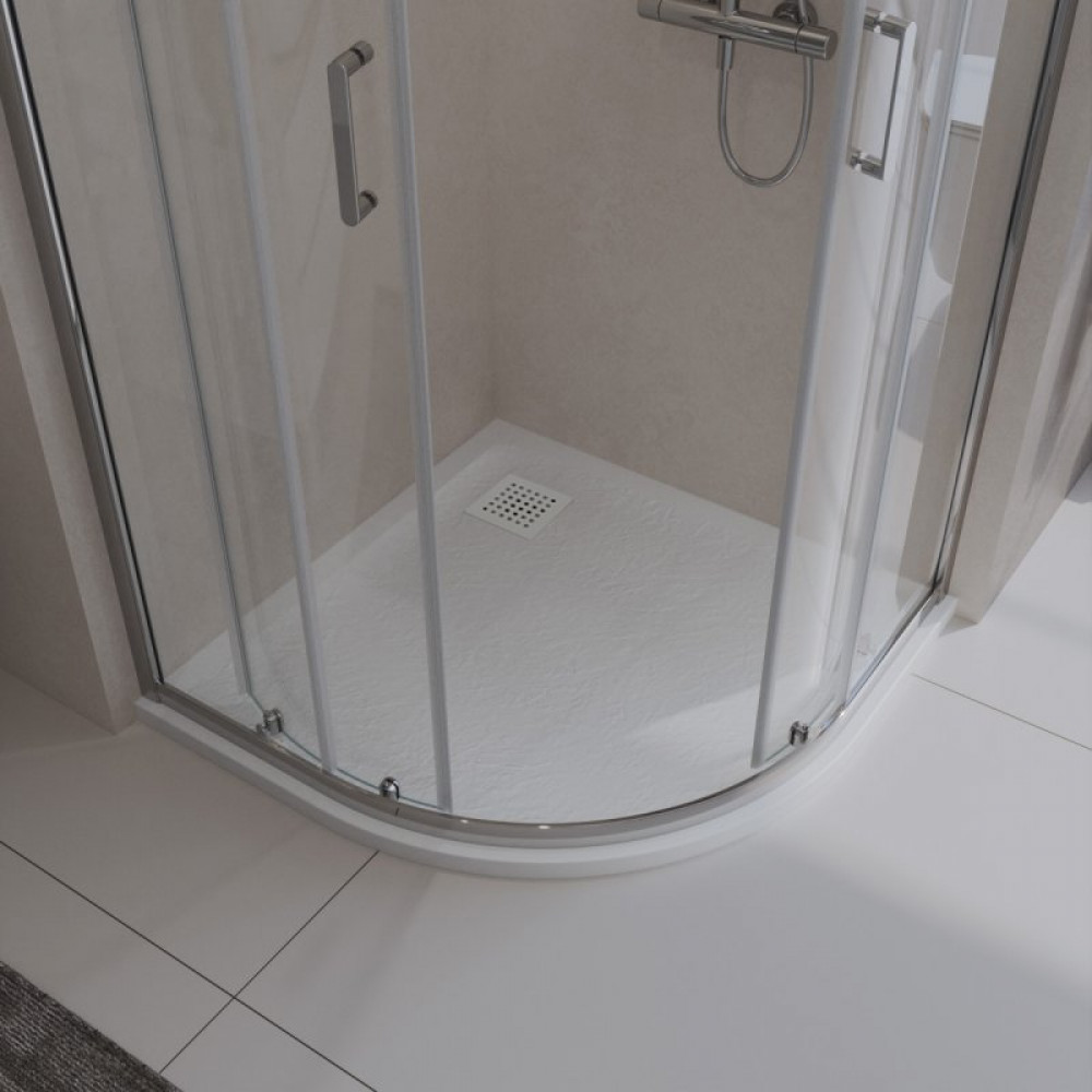 Поддон из искусственного мрамора BelBagno TRAY-MR-UNO-R