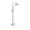 Душевая стойка со смесителем и изливом BelBagno ALBANO-VSCM-CRM