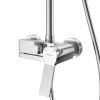 Душевая стойка со смесителем и изливом BelBagno ALBANO-VSCM-CRM