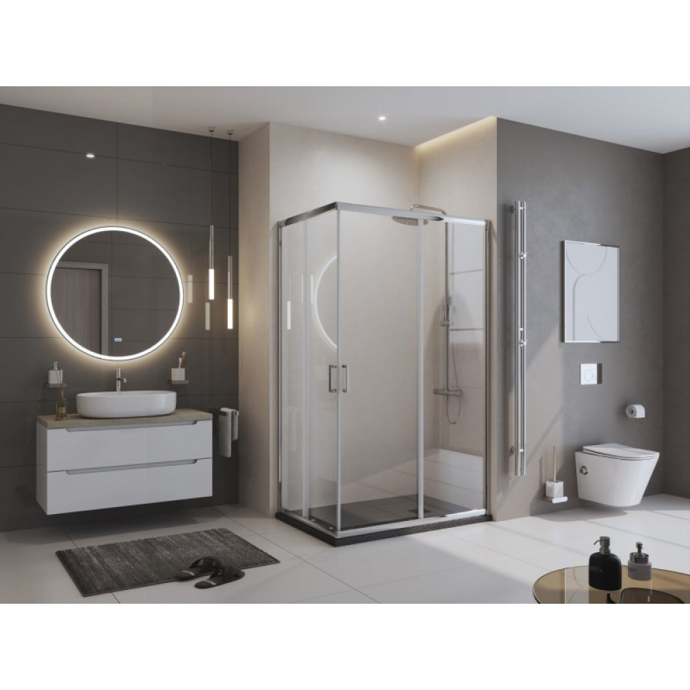Поддон из искусственного мрамора BelBagno TRAY-MR-UNO-AH