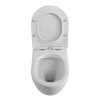 Унитаз приставной безободковый с сиденьем BELBAGNO SFERA-R