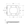 Унитаз-компакт безободковый с сиденьем BELBAGNO ARDENTE-R