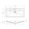 Мебель для ванной комнаты BELBAGNO ACQUA-1000-2C-PIA