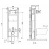 Комплект инсталляции BELBAGNO BB004-40 EXPERT с унитазом ONDA и клавишей смыва