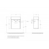 Мебель для ванной комнаты BELBAGNO KRAFT MINI
