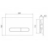 Комплект инсталляции BELBAGNO BB002-80 с унитазом STYLUS-TOR и клавишей смыва