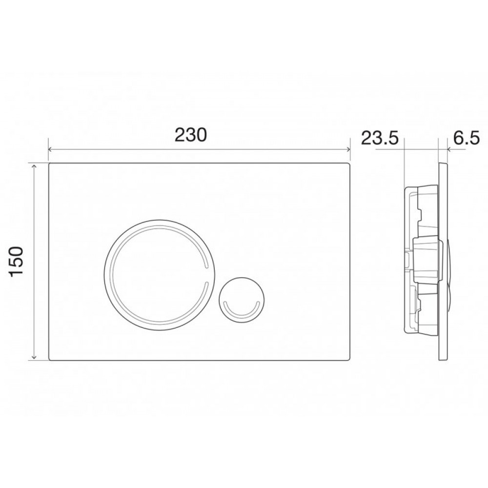 Комплект инсталляции BELBAGNO BB002-80 с унитазом STYLUS-TOR и клавишей смыва