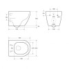 Унитаз подвесной безободковый CEZARES STYLUS