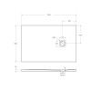 Поддон из искусственного мрамора BelBagno TRAY-MR-UNO-AH