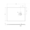 Поддон из искусственного мрамора BelBagno TRAY-MR-UNO-AH