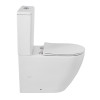 Унитаз-компакт безободковый с сиденьем и смывом TORNADO BelBagno SFERA-TOR