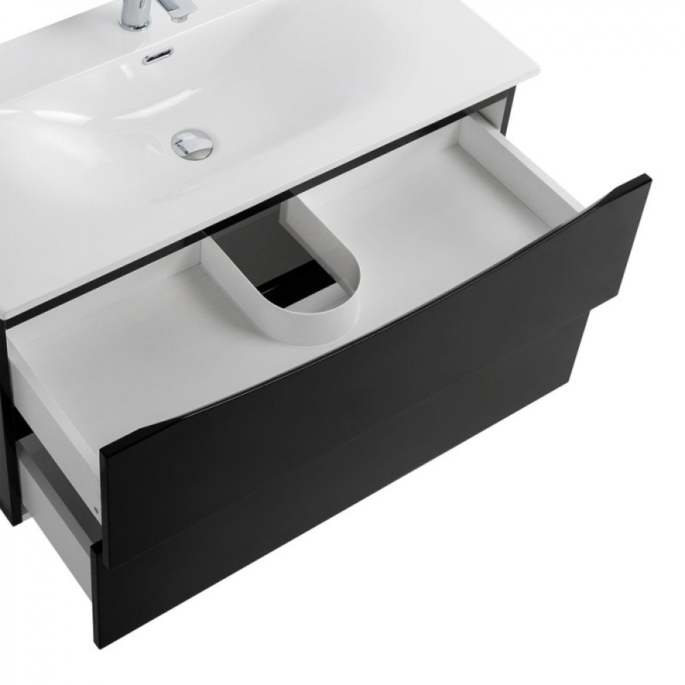 Мебель для ванной комнаты BELBAGNO MARINO-CER-N 80, 90 см.
