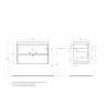 Мебель для ванной комнаты BELBAGNO KRAFT 39-800