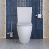 Унитаз-компакт безободковый с сиденьем и смывом TORNADO BelBagno SFERA-TOR