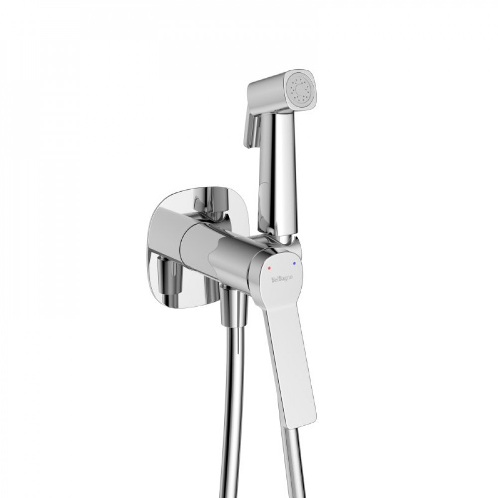 Гигиенический душ со смесителем BelBagno ALBANO-HGN-CRM