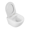 Унитаз подвесной безободковый с сиденьем BELBAGNO SFERA-R