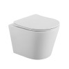 Унитаз подвесной безободковый с сиденьем BELBAGNO FLAY-R