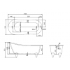 Ванна акриловая отдельностоящая BelBagno BB06