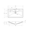 Мебель для ванной комнаты BELBAGNO ACQUA-800-2C-SO