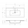 Мебель для ванной комнаты BELBAGNO ETNA-H60-900