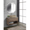 Мебель для ванной комнаты BELBAGNO KRAFT-800 с одним выкатным ящиком и одной открытой полкой