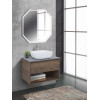 Мебель для ванной комнаты BELBAGNO KRAFT-800 с одним выкатным ящиком и одной открытой полкой