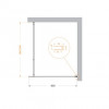 Душевая перегородка BELBAGNO KRAFT-L-1