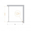 Душевая перегородка BELBAGNO KRAFT-L-1