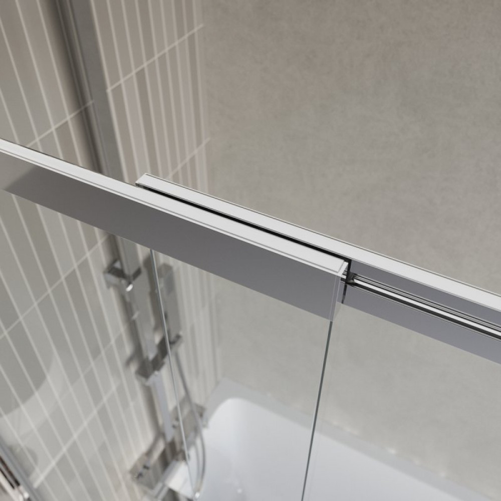 Душевая шторка на ванну BELBAGNO LUCE-VF-11