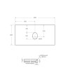 Мебель для ванной комнаты BELBAGNO ETNA-H60-900