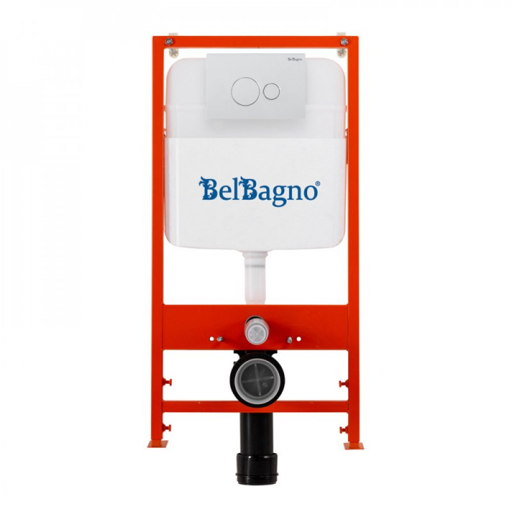 Комплект инсталляции BELBAGNO BB026 с унитазом UNO-TOR и клавишей смыва