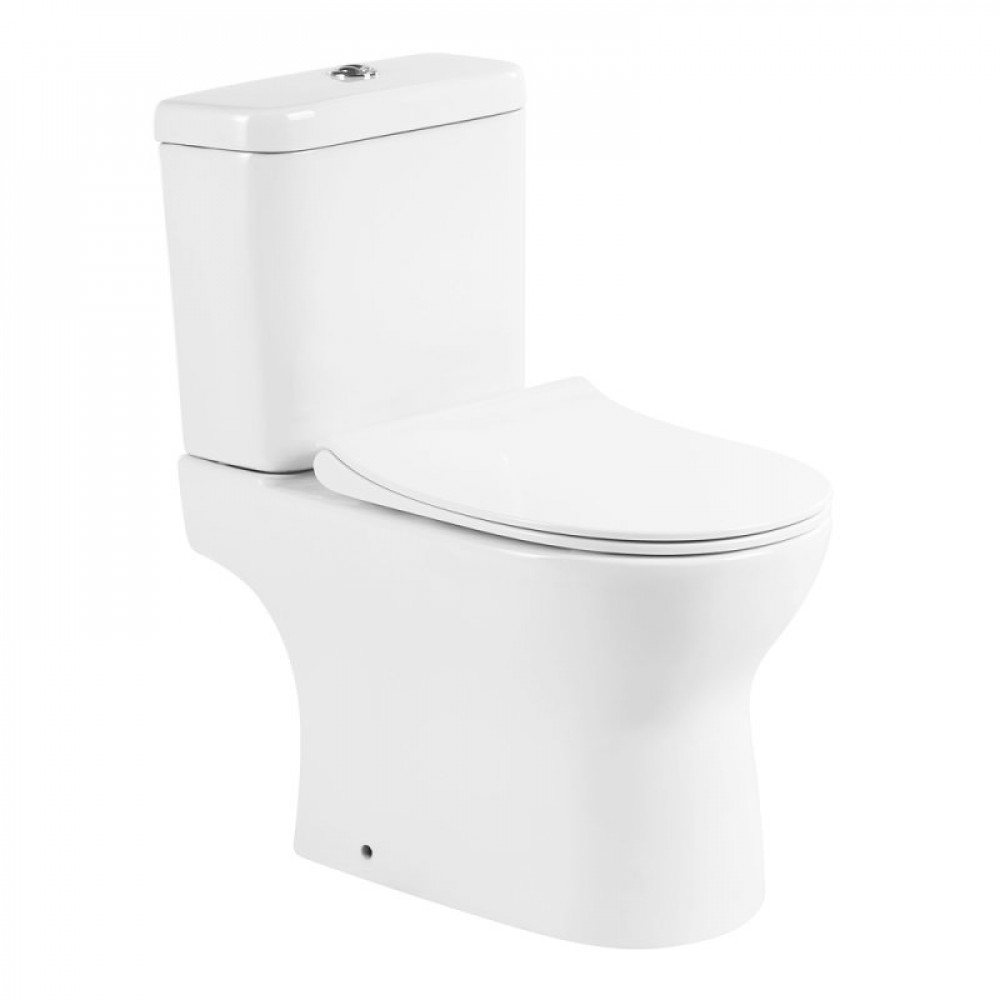 Унитаз-компакт безободковый BELBAGNO STEAM