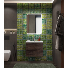 Мебель для ванной комнаты BELBAGNO MARINO-CER-N 60, 70 см.