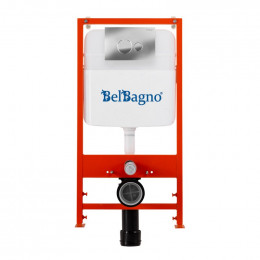 Комплект инсталляции BELBAGNO BB026 с унитазом STYLUS-TOR и клавишей смыва
