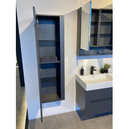 Пенал ORKA Malta 40 антрацит матовый, универсальный