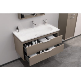 Тумба с раковиной ORKA Clay 100 подвесная, Sahra