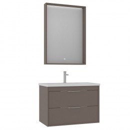 Тумба с раковиной ORKA Clay 80 подвесная, Soil