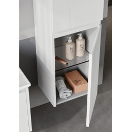 Тумба с раковиной ORKA Likya 100 подвесная, белый матовый