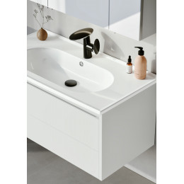 Тумба с раковиной ORKA Likya 100 подвесная, белый матовый